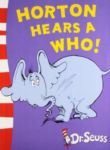 Horton Hears a Wh: Yellow Back Book