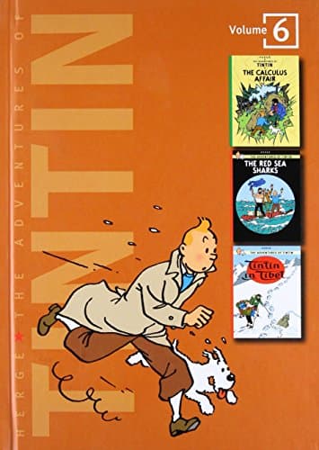 The Adventures of Tintin, Volume 6: The Calculus Affair, The Red Sea Sharks, and Tintin in Tibet (3 Original Classics in 1)