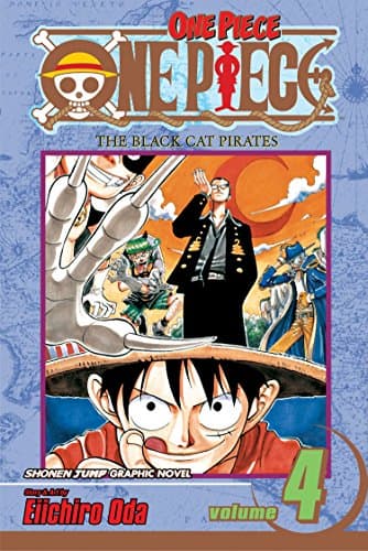 One Piece 04: The Black Cat Pirates: Volume 4