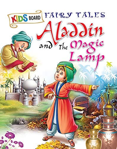 Kids Board Fairy Tales Aladin And The Magic Lamp