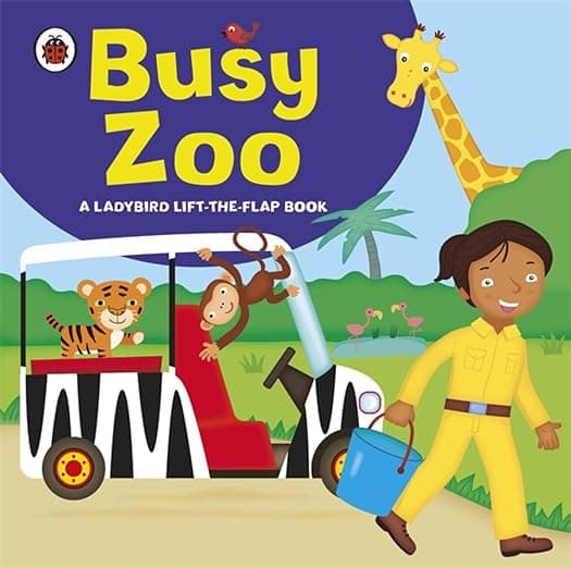 Lift the Flap Busy Zoo - Pop up Board book 