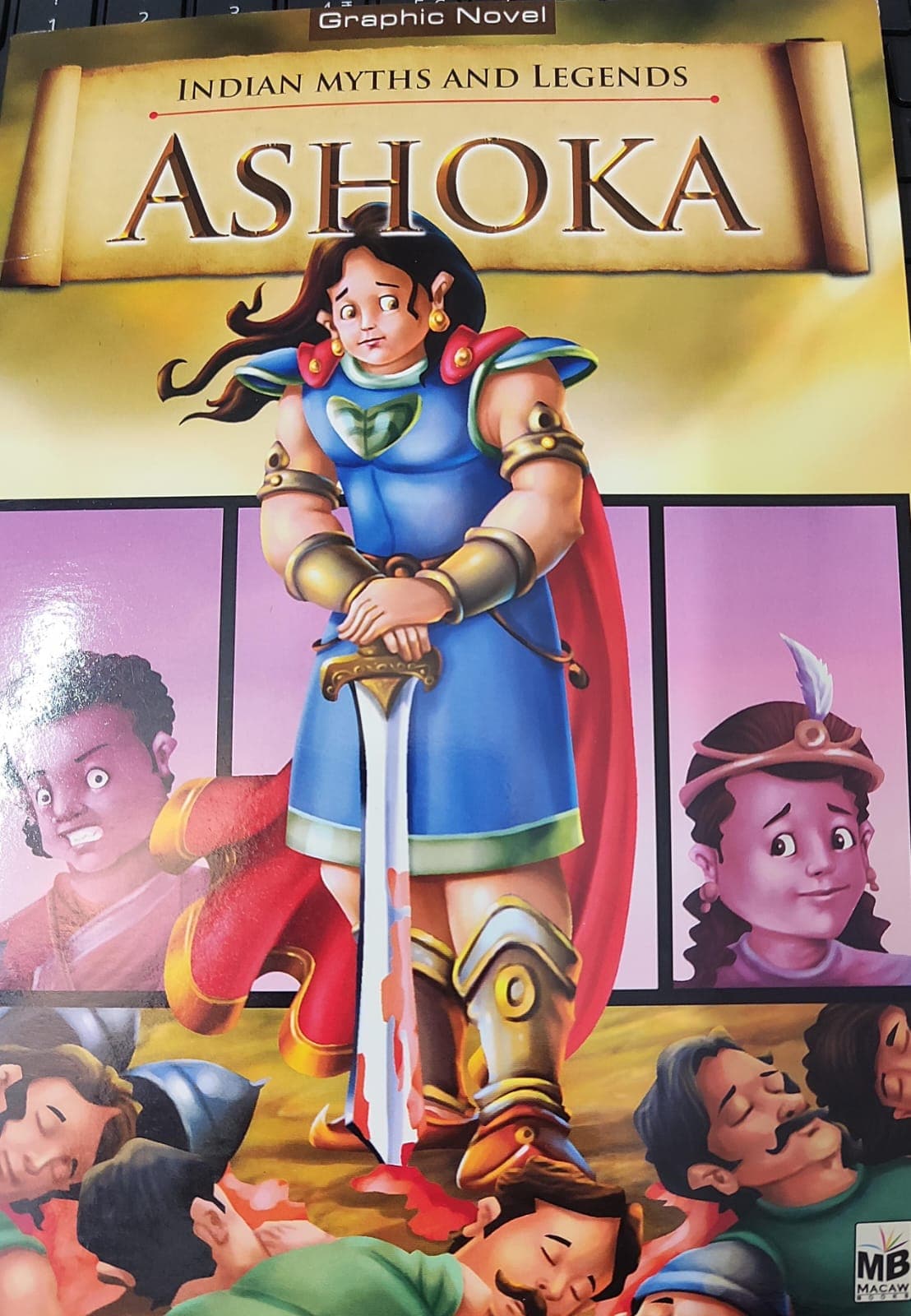 Ashoka - Indian Myths And Legend - Graphic Novel