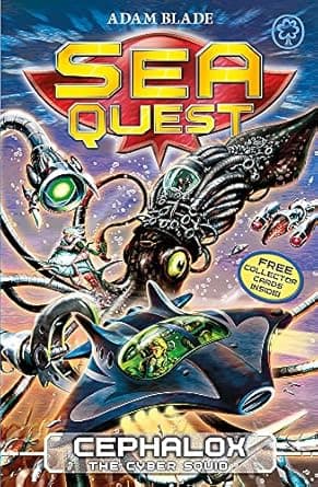 SEA QUEST 1- CEPHALOX THE CYBER SQUID