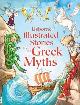GREEK MYTHS- ILLUSTRATED STORIES