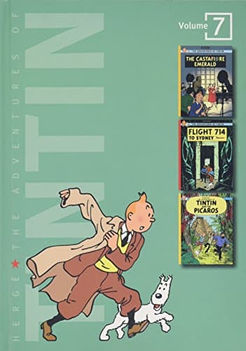 The Adventures of Tintin, Volume 7: The Castafiore Emerald, Flight 714 to Sydney, and Tintin and the Picaros (3 Original Classics in 1)