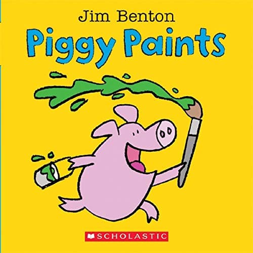 Piggy Paints: A Big & Little Book
