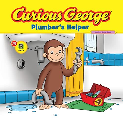Curious George Plumber's Helper (cgtv 8x8)