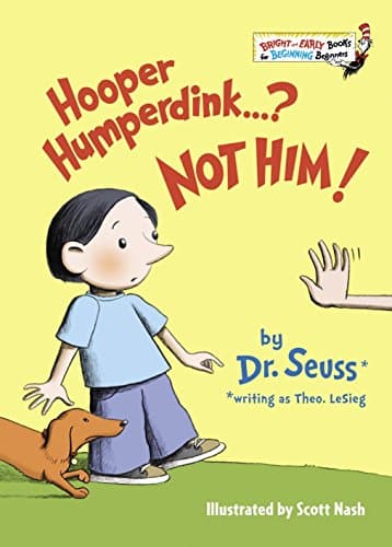 Hooper Humperdink...? Not Him!: 0000 (Bright & Early Books(R))