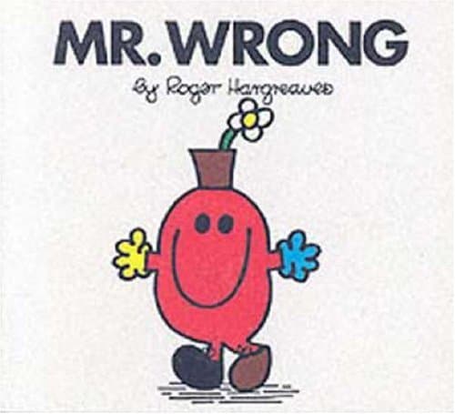 Mr. Wrong: No. 34 (Mr. Men Library)