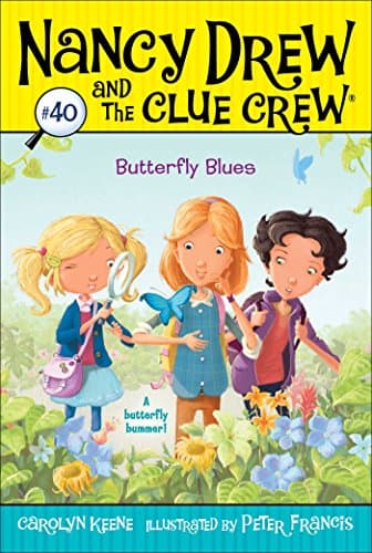 Butterfly Blues (Volume 40) (Nancy Drew and the Clue Crew)