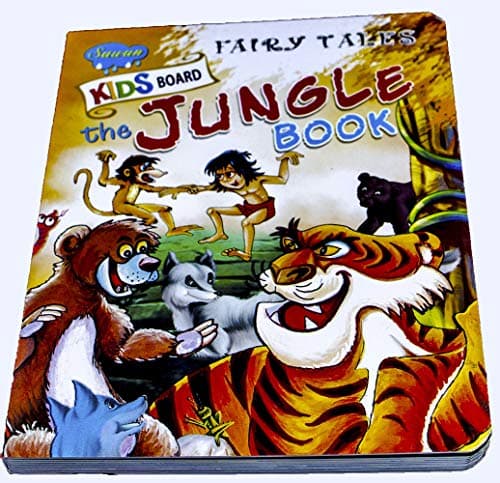 Kids Board Fairy Tales The Jungle Book