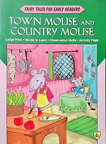 Fairy Tales Early Readers Town Mouse and Country Mouse