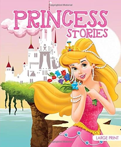 Large Print Princess Stories