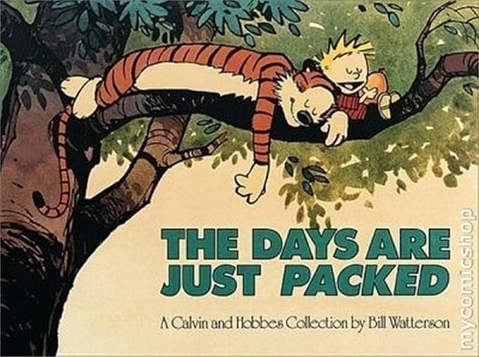 CALVIN and HOBBES - THE DAYS ARE JUST PACKED