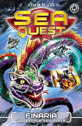 SEA QUEST11- FINARIA THE SAVAGE SEA SNAKE
