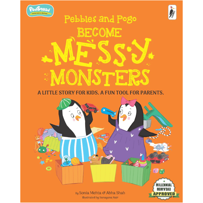 Becomes Messy Monsters - Pebbles and pogo