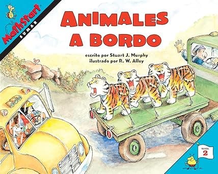 Animales a bordo- Animals on Board (Spanish Edition) (MathStart 2)