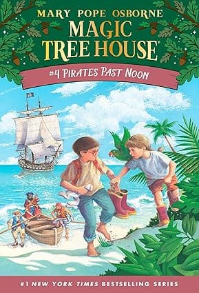 MTH #4: Pirates Past Noon Paperback MAGIC TREE HOUSE
